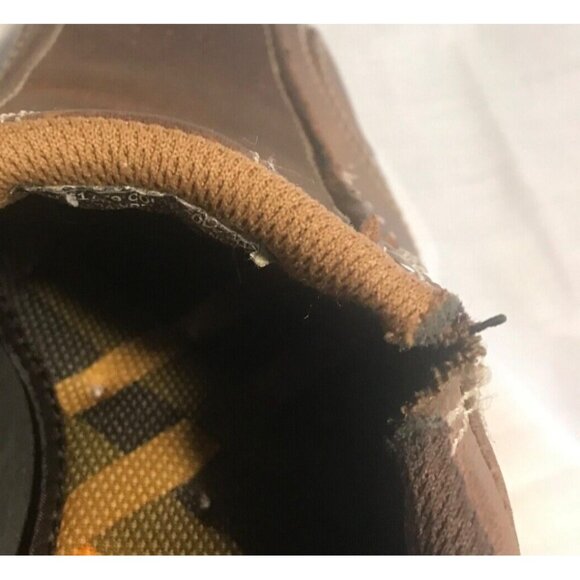 Skechers Men's Slip On Loafer Shoe Brown Relaxed Step Leather Size 7.5 - Picture 11 of 11